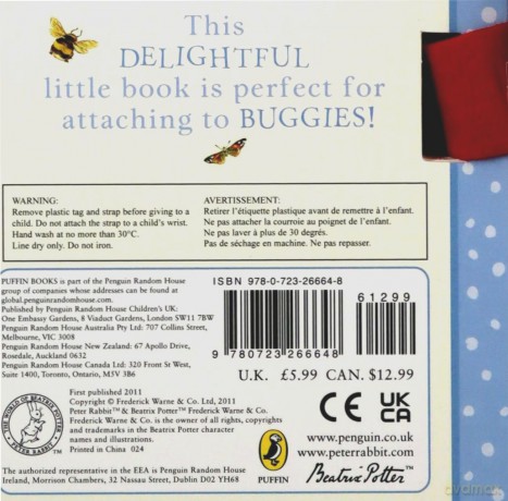 Peter Rabbit Buggy Book - Beatrix Potter [KSIĄŻKA]