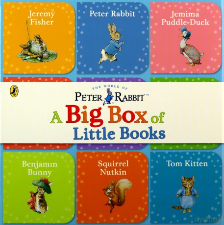 Peter Rabbit: A Big Box of Little Books - Beatrix (1866-1943) [author artist] Potter [KSIĄŻKA]