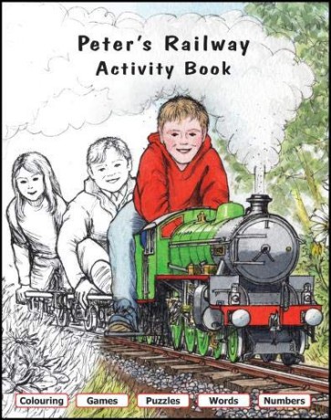 Peter's Railway Activity Book - Christopher G. C. Vine [KSIĄŻKA]