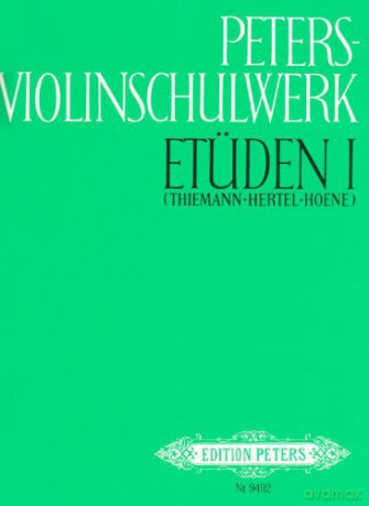 PETERS VIOLIN SCHOOL VOL 1 - Miscellaneous [KSIĄŻKA]