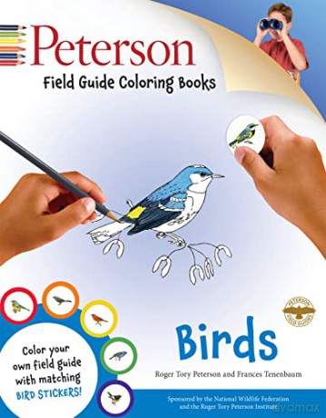 Peterson Field Guide Coloring Books: Birds - Roger Tory Peterson [KSIĄŻKA]