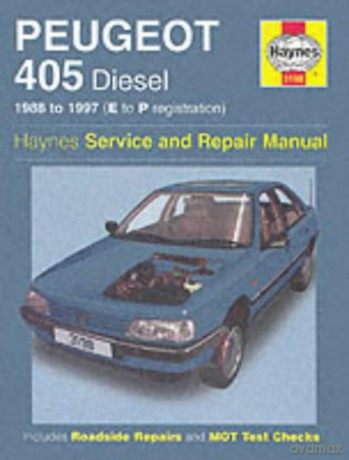 Peugeot 405 Diesel (88-97) Haynes Repair Manual - Anon [KSIĄŻKA]