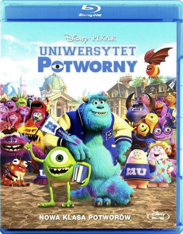 Uniwersytet potworny (Disney) [Blu-Ray]
