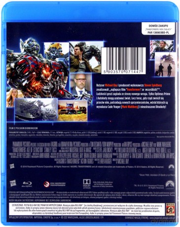 Transformers 4: Wiek zagłady [Blu-Ray]