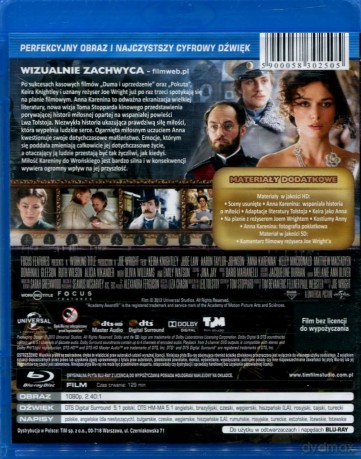 Anna Karenina (2012) [Blu-Ray]