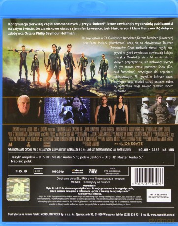 Igrzyska śmierci: W pierścieniu ognia [Blu-Ray]