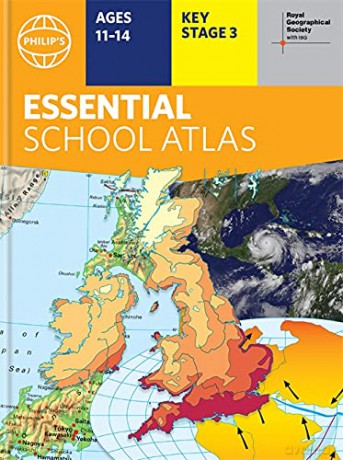 Philip's RGS Essential School Atlas (Philip's World Atlas) - Philip's Maps [KSIĄŻKA]