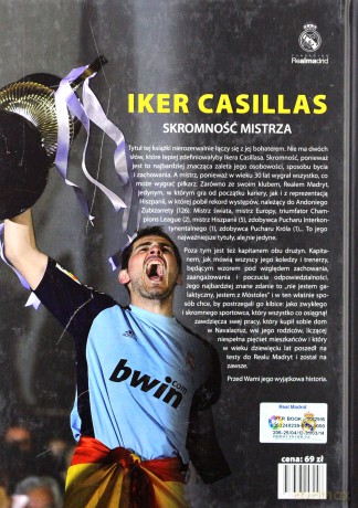 Iker Casillas. Skromność mistrza - Enrique Ortego [KSIĄŻKA]