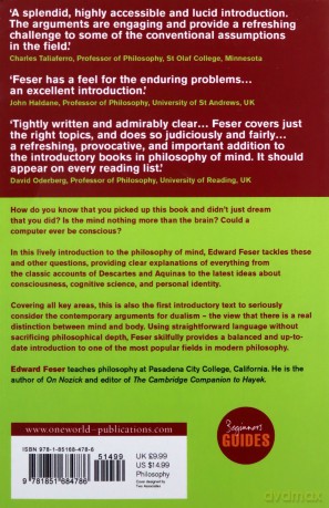 Philosophy of Mind: A Beginner's Guide (Beginner's Guides) - Edward Feser [KSIĄŻKA]