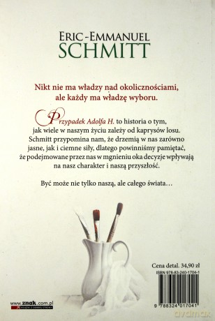 Przypadek Adolfa H. - Eric-Emmanuel Schmitt [KSIĄŻKA]
