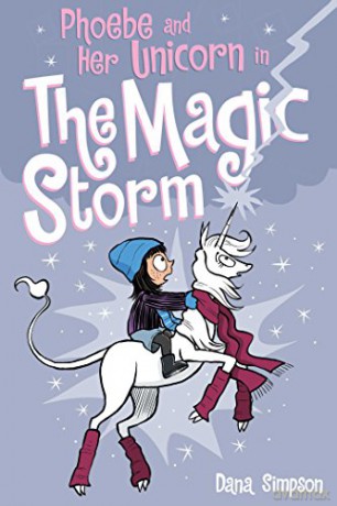 Phoebe and Her Unicorn in the Magic Storm (Volume 6) - Dana Simpson [KSIĄŻKA]