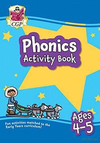 Phonics Activity Book for Ages 4-5 (Reception): ideal for starting school (CGP Reception Activity Books and Cards) - CGP Books [KSIĄŻKA]