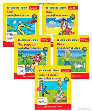 Phonics Readers: Set 1 - Stamey Carter [KSIĄŻKA]