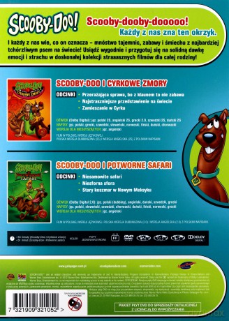 Scooby-Doo I Cyrkowe Safari [2DVD]
