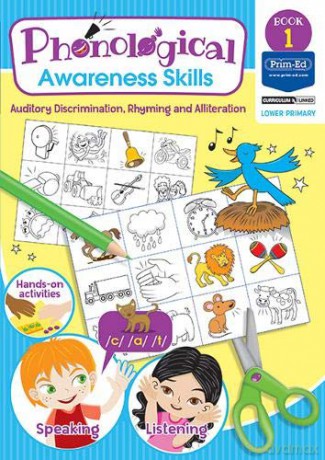 Phonological Awareness - Auditory Discrimination, Rhyming and Alliteration: Book 1 (Phonological Awareness Skills) [KSIĄŻKA]