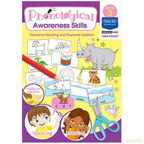 Phonological Awareness - Phoneme Matching and Phoneme Isolation: Book 3 (Phonological Awareness Skills) [KSIĄŻKA]