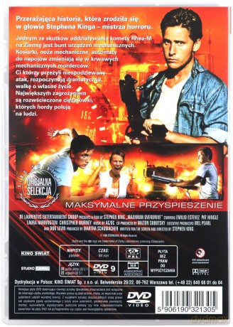 Maksymalne przyspieszenie (Kino światowe) [DVD]