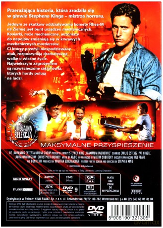 Maksymalne przyspieszenie (Kino światowe) [DVD]