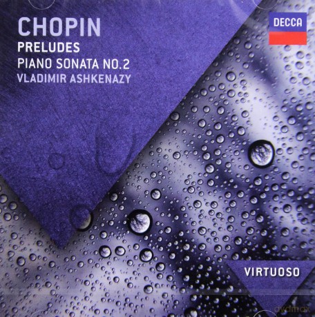 Vladimir Ashkenazy: Chopin:Preludes, Sonata 2  [CD]
