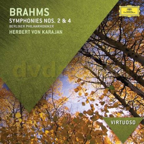 Herbert Von Karajan: Brahms:Symph.2&4  [CD]