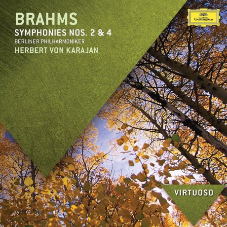 Herbert Von Karajan: Brahms:Symph.2&4  [CD]
