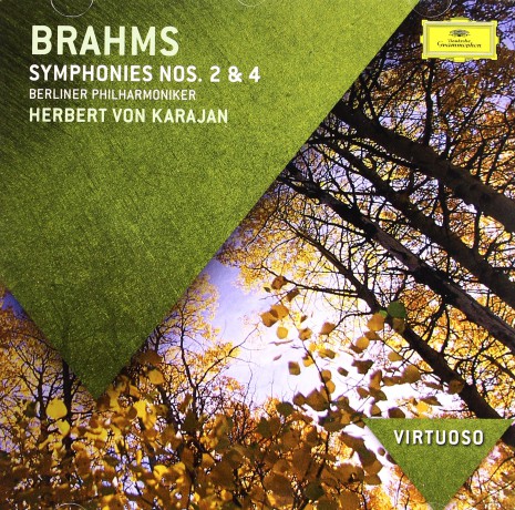 Herbert Von Karajan: Brahms:Symph.2&4  [CD]