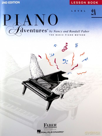 Piano Adventures Lesson Book Level 2A: 2nd Edition - Nancy Faber [KSIĄŻKA]