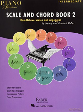 Piano Adventures Scale and Chord Book 2. One-Octave Scales and Chords - Nancy Faber [KSIĄŻKA]
