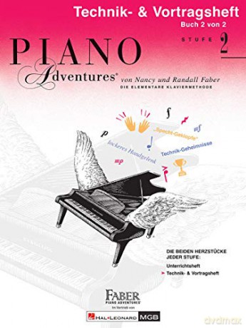 PIANO ADVENTURES TECHNIK VORTRAGSHEFT 2 [KSIĄŻKA]
