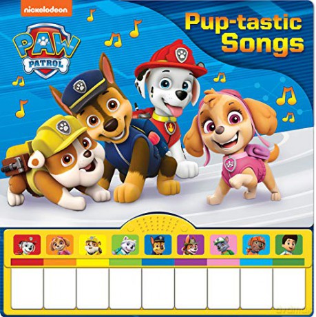 Piano Book Mini Deluxe - Paw Patrol Puptastic Songs - Nickelodeon [KSIĄŻKA]