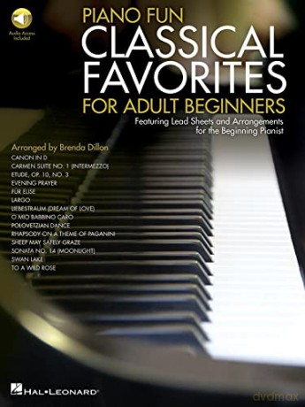 Piano Fun- Classical Favorites for Adult Beginners Featuring Lead Sheets and Arrangements for the Beginning Pianist [KSIĄŻKA]