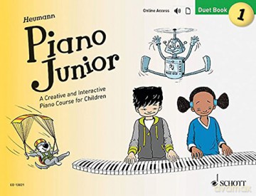 Piano Junior: Duet Book Vol. 1 - Hans-Gunter Heumann [KSIĄŻKA]