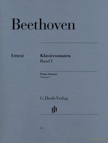 Piano Sonatas Vol. 1 - piano - (HN 32) - Ludwig van Beethoven [KSIĄŻKA]