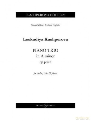 Piano Trio in A minor (Kashperova Edition) - Graham Griffiths [KSIĄŻKA]