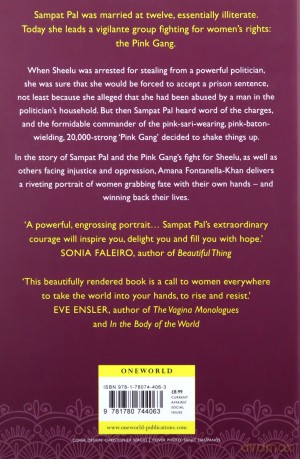 Pink Sari Revolution: A Tale of Women and Power in the Badlands of India - Amana Fontanella-Khan [KSIĄŻKA]