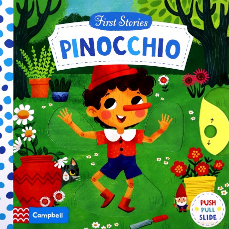 Pinocchio (Campbell First Stories) - Miriam Bos [KSIĄŻKA]