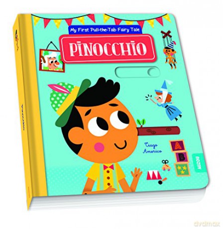 Pinocchio (My First Pull-the-Tab Fairy Tale) - Auzou [KSIĄŻKA]