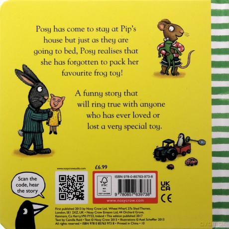 Pip and Posy: The Bedtime Frog - Axel Scheffler [KSIĄŻKA]