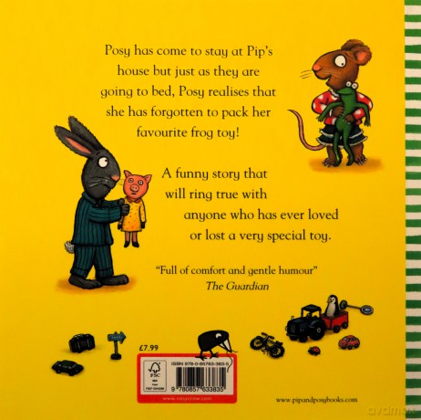 Pip and Posy: The Bedtime Frog - Axel Scheffler [KSIĄŻKA]