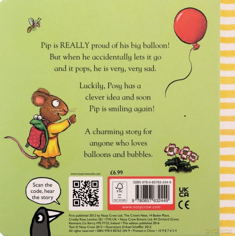 Pip and Posy: The Big Balloon - Axel Scheffler [KSIĄŻKA]