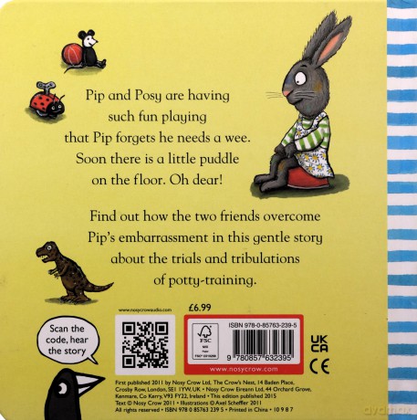 Pip and Posy: The Little Puddle - Axel Scheffler [KSIĄŻKA]