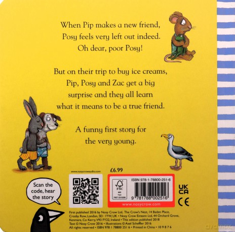 Pip and Posy: The New Friend - Axel Scheffler [KSIĄŻKA]