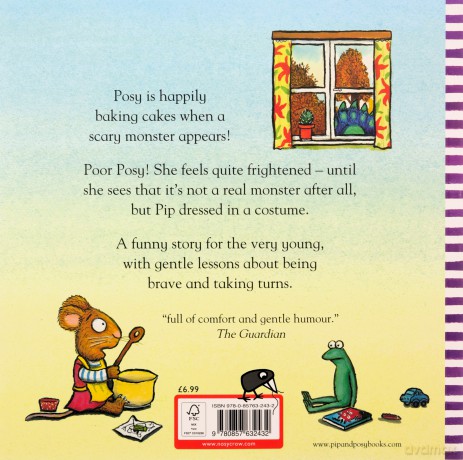 Pip and Posy: The Scary Monster - Axel Scheffler [KSIĄŻKA]