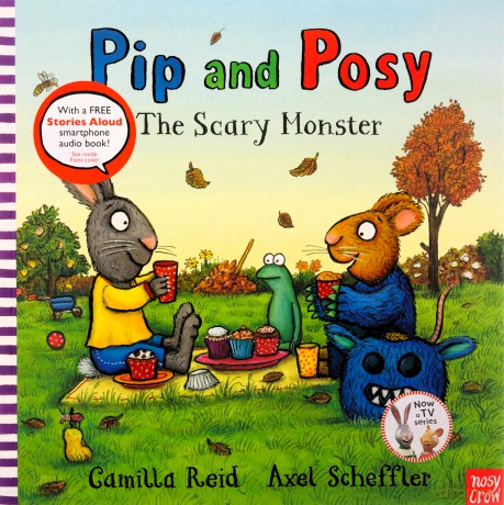Pip and Posy: The Scary Monster - Axel Scheffler [KSIĄŻKA]
