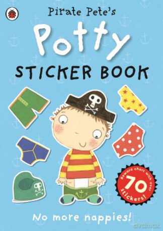 Pirate Pete's Potty sticker activity book (Pirate Pete and Princess Polly) - Ladybird [KSIĄŻKA]