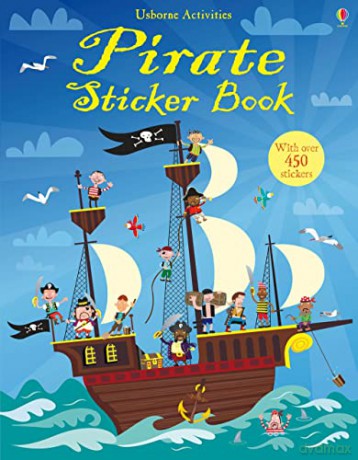 Pirate Sticker Book (Usborne Sticker Books) - Fiona Watt [KSIĄŻKA]