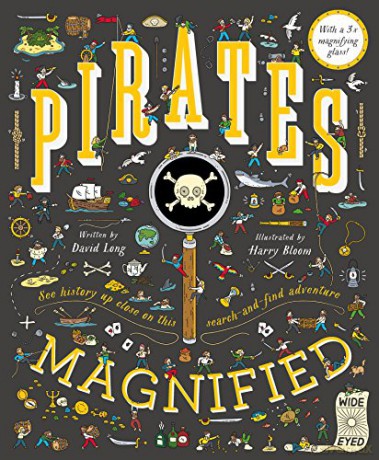Pirates Magnified: With a 3x Magnifying Glass: 1 - David Long [KSIĄŻKA]
