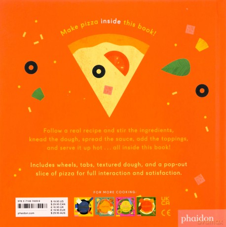 Pizza!: An Interactive Recipe Book (Cook In A Book) - Maya Gartner [KSIĄŻKA]