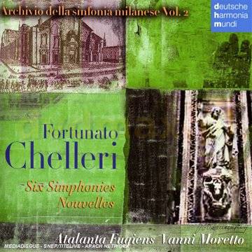 Vanni Moretto: Chelleri - Six Simphonies Nouvelles [CD]