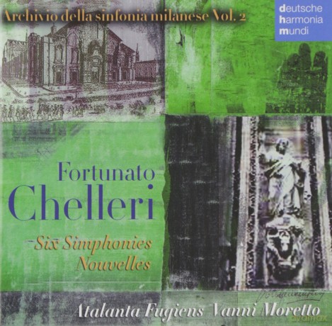 Vanni Moretto: Chelleri - Six Simphonies Nouvelles [CD]
